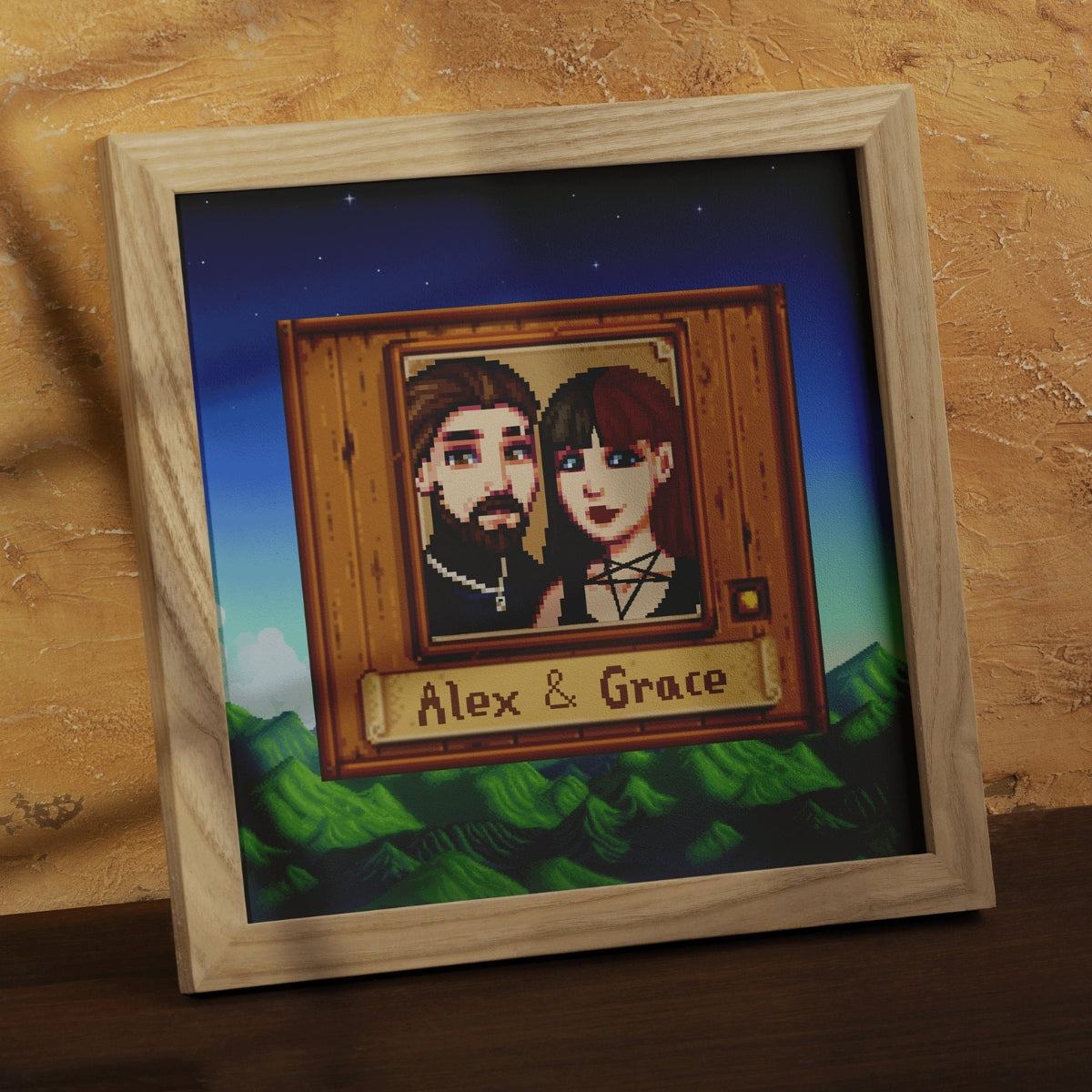 Custom STARDEW VALLEY Portraits - GIft for Family