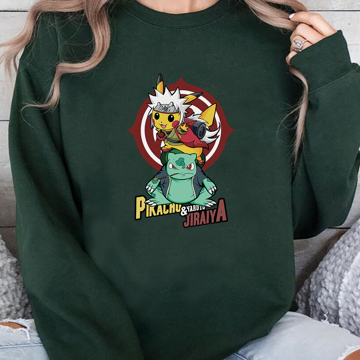 Custom Naruto Jiraiya Anime Unisex T-Shirt ,Crewneck,Hoodie