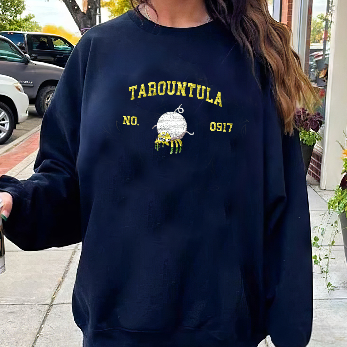 Tarountula Anime-Themed Embroidered T-Shirt,Crewneck,Hoodie-Trendy Versatile and a Thoughtful Gift for Friends