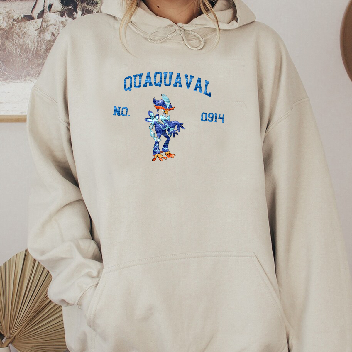 Quaquaval Anime-Themed Embroidered T-Shirt,Crewneck,Hoodie-Trendy Versatile and a Thoughtful Gift for Friends