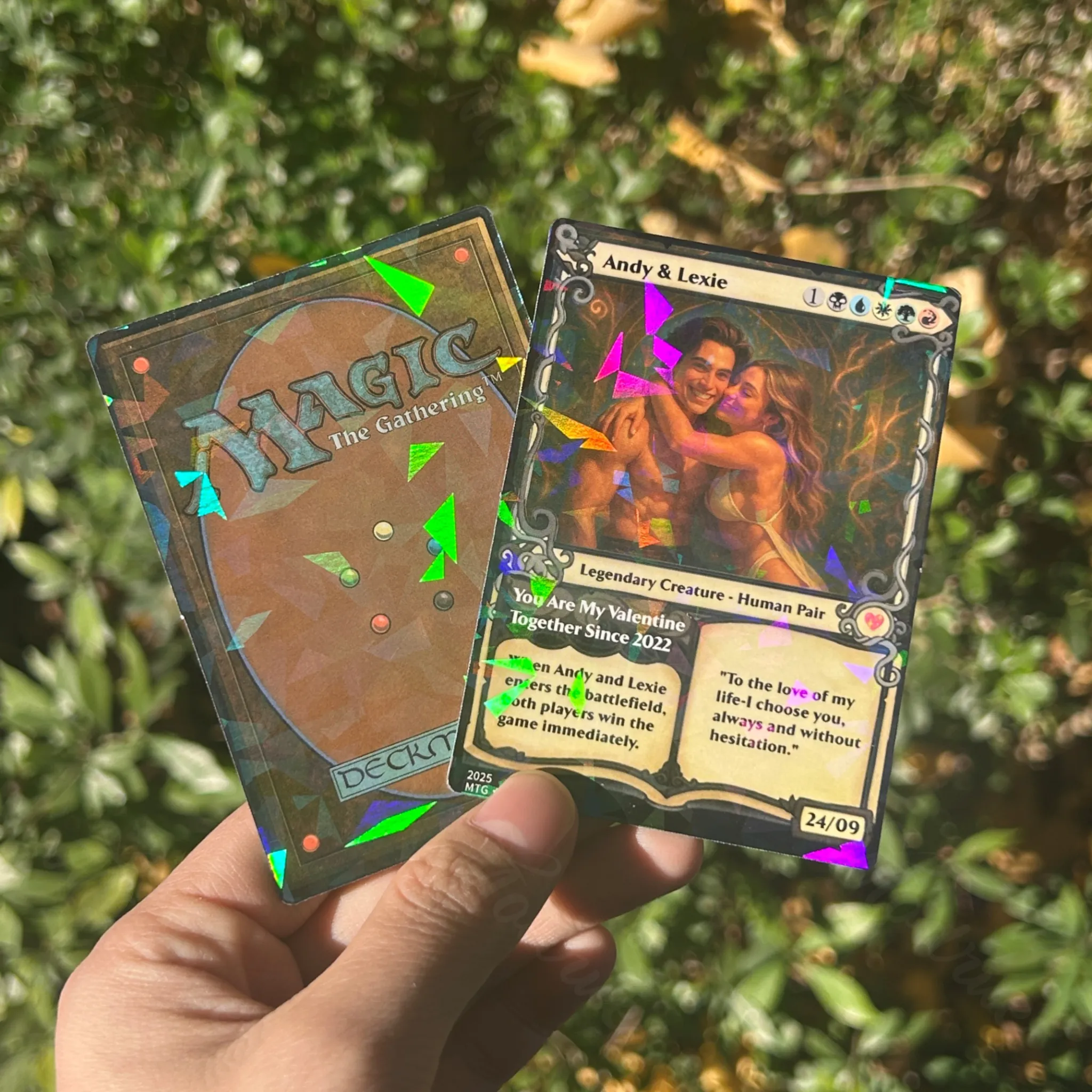 Custom Magic Card Fantasy Game.Custom Gift for Valentine's Day,Anniversary.Valentine's Day,Anniversary gifts