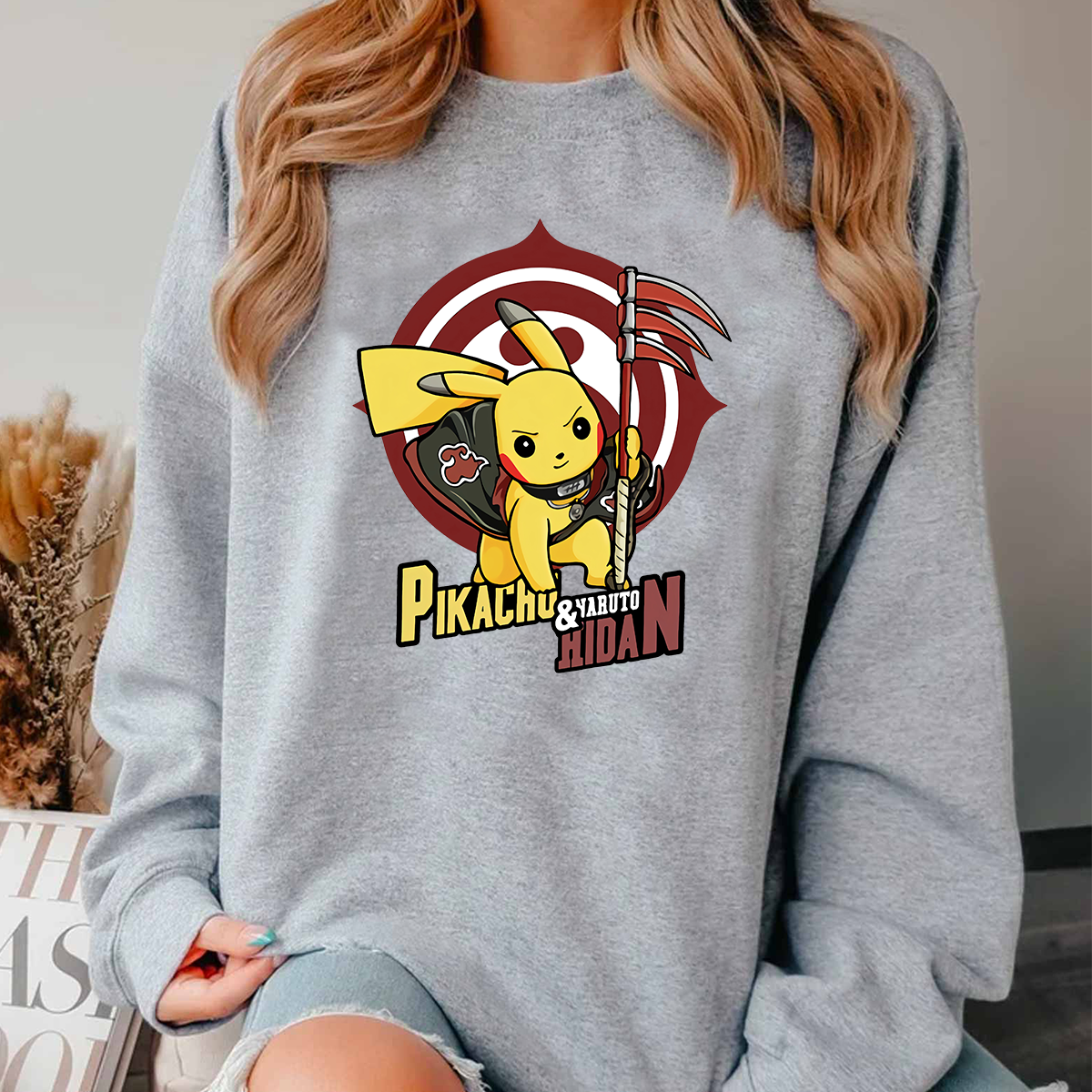 Custom Naruto Hidan Anime Unisex T-Shirt ,Crewneck,Hoodie