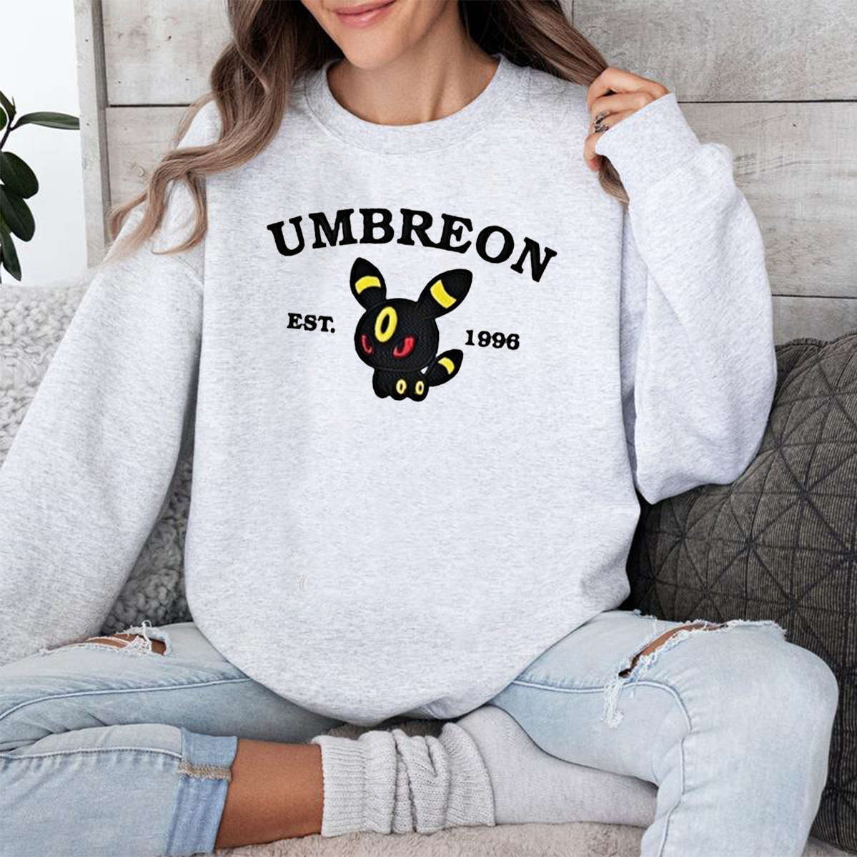 Anime Characters Embroidered Crewneck Sweatshirt,Hoodie,Personal Anime Gift Hoodie,Perfect Gift For Anime Lovers.