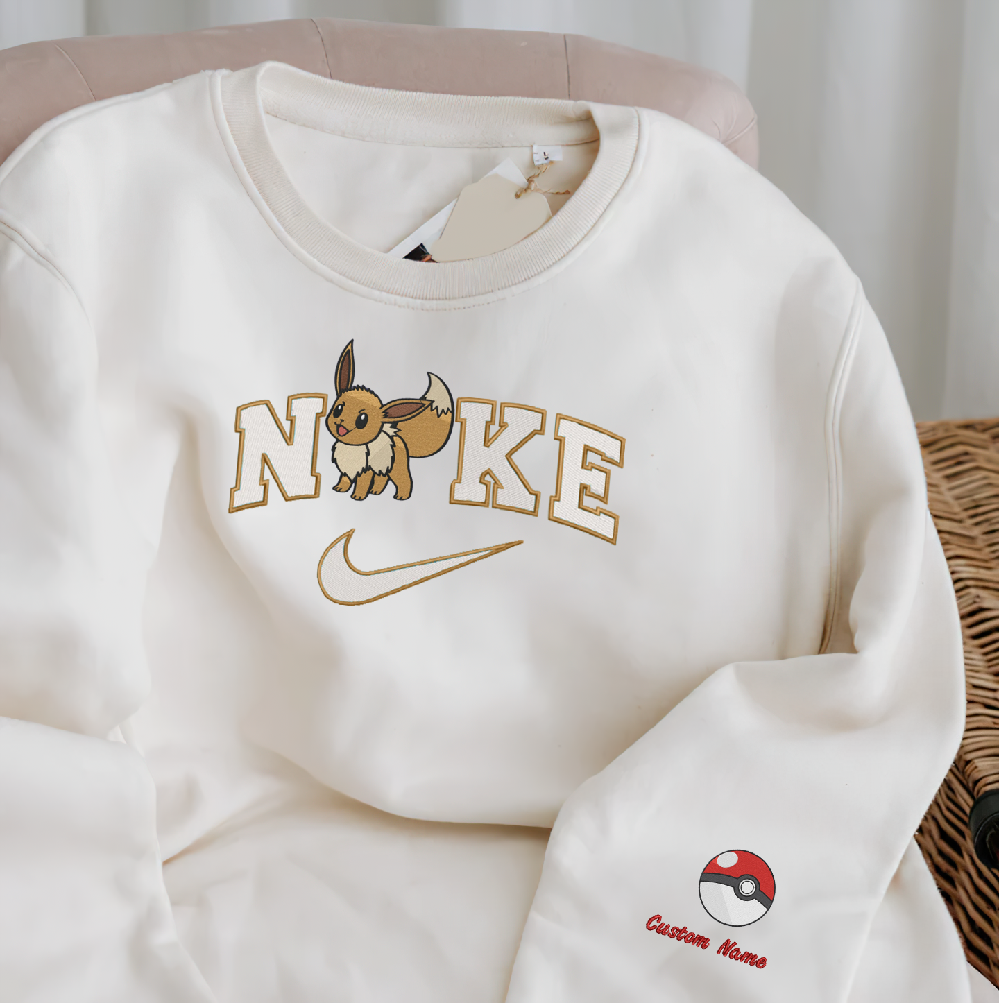 Anime Nike Embroidered Custom T-Shirt Hoodie Crewneck Sweatshirt,Hoodie.Perfect Gift For Anime Lovers.