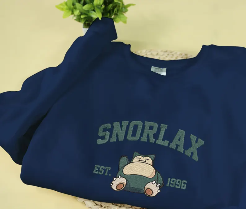 Embroidery Anime Character Crewneck Sweatshirt, Personal Anime Gift Hoodie, 90s Monster Stitched Shirt, Personal Anime Gift Hoodie,Christmas Gift For Anime Lovers.Perfect Gift For Anime Lovers.
