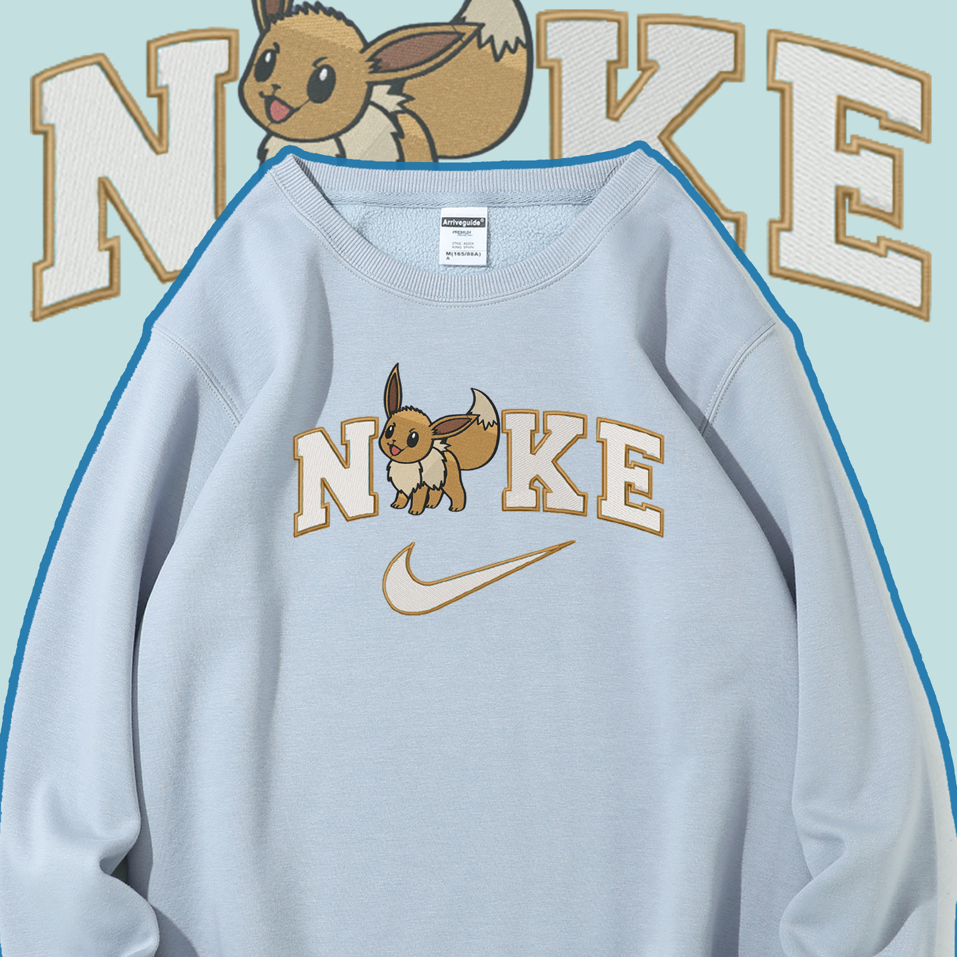 Anime Nike Embroidered Custom T-Shirt Hoodie Crewneck Sweatshirt,Hoodie.Perfect Gift For Anime Lovers.