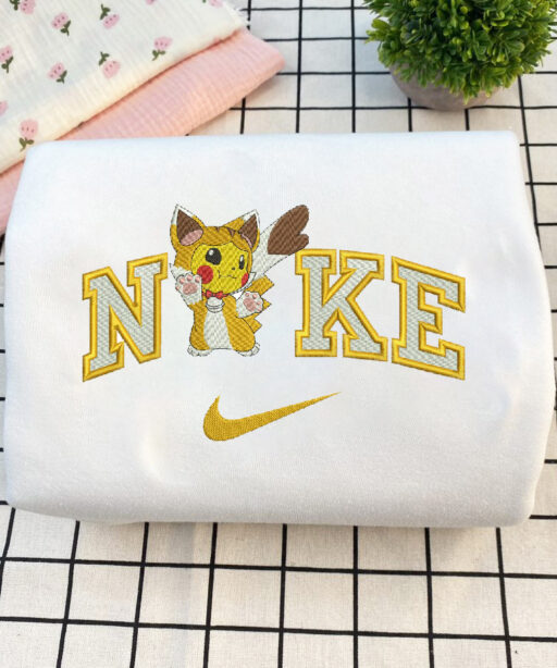 Anime Nike Embroidered Anime Custom T-Shirt,Crewneck Sweatshirt,Hoodie.Perfect Gift For Anime Lovers.