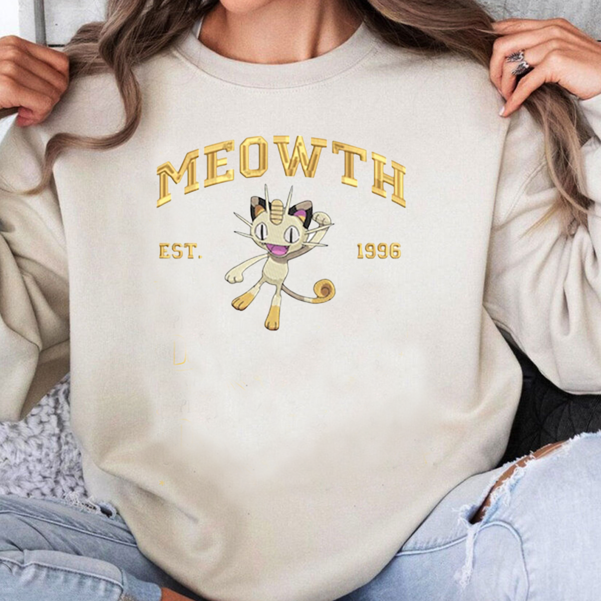 Anime Characters Anime Embroidered Crewneck Sweatshirt,Hoodie,Personal Anime Gift Hoodie,Perfect Gift For Anime Lovers.