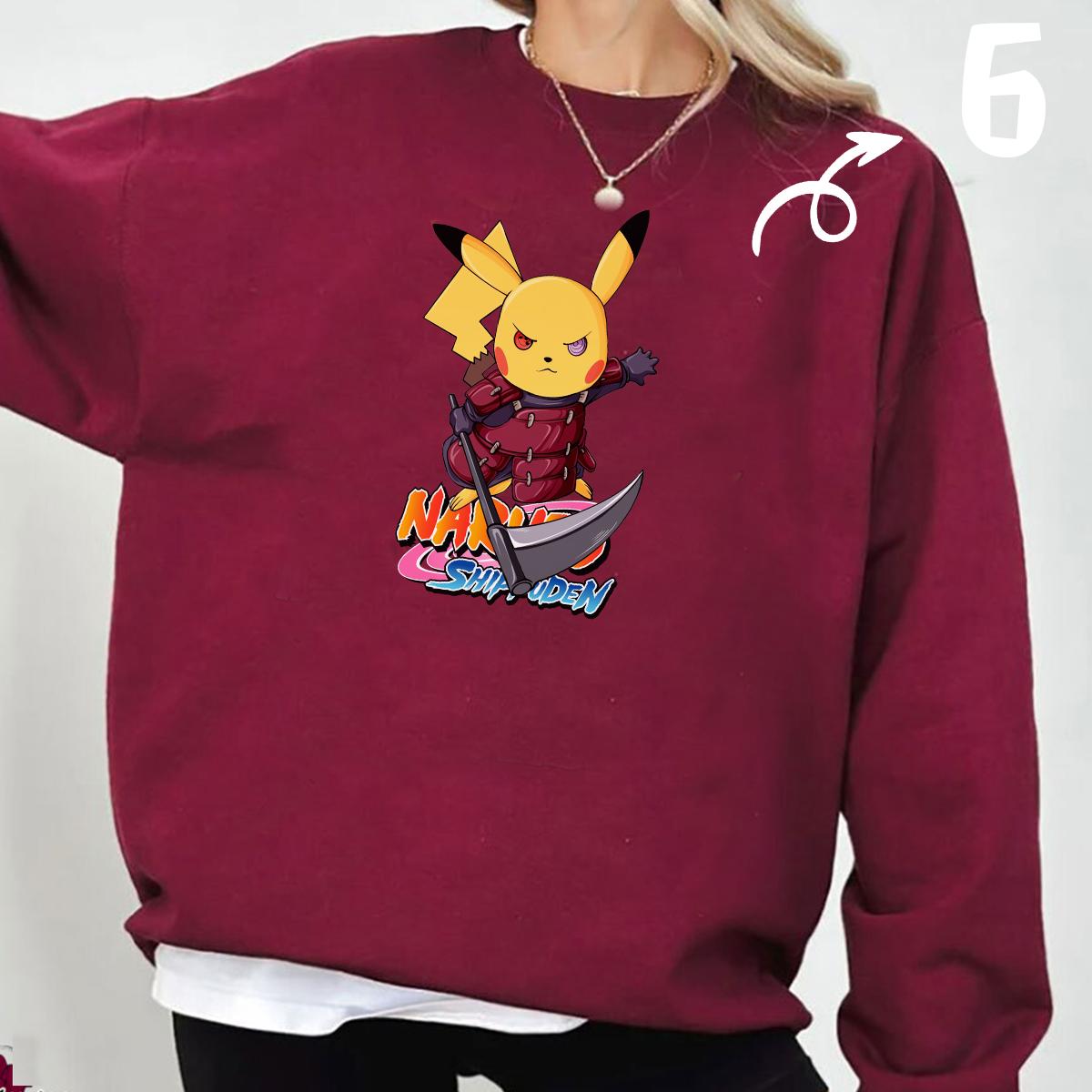 Naruto Shippuden Collaboration Cool AnimeUnisex T-Shirt ,Crewneck,Hoodie