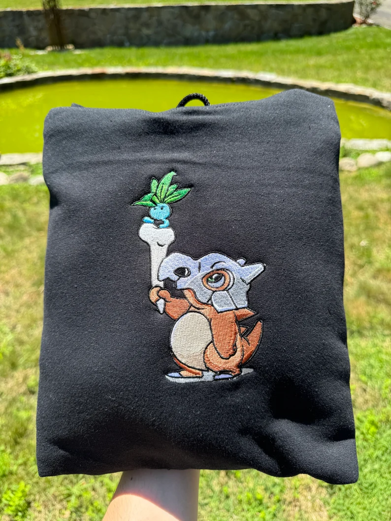 Embroidered Crewneck Sweatshirt, Personal Anime Gift Hoodie,, 90s Monster Stitched Shirt, Personal Anime Gift Hoodie,Christmas Gift For Anime Lovers.Perfect Gift For Anime Lovers.