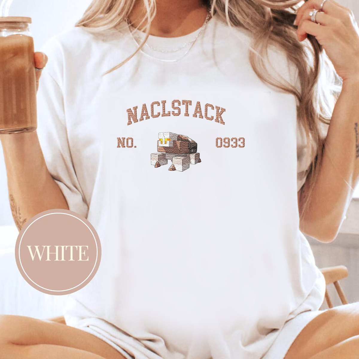 Naclstack Anime-Themed Embroidered T-Shirt,Crewneck,Hoodie-Trendy Versatile and a Thoughtful Gift for Friends