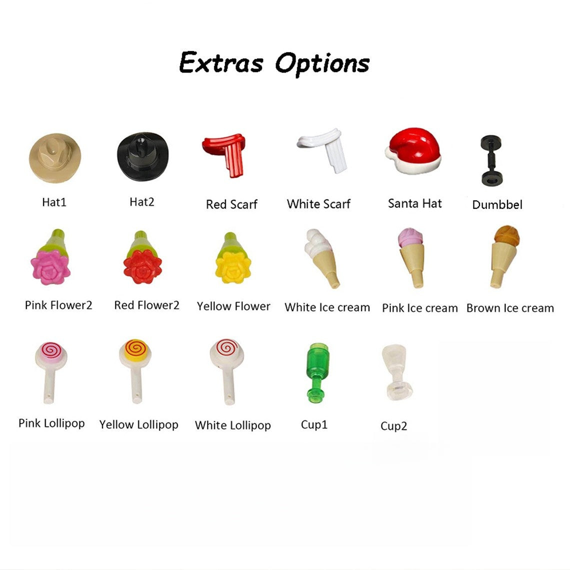 Personalized Couple Mini Figures with Names - Romantic Gift for Him & Her