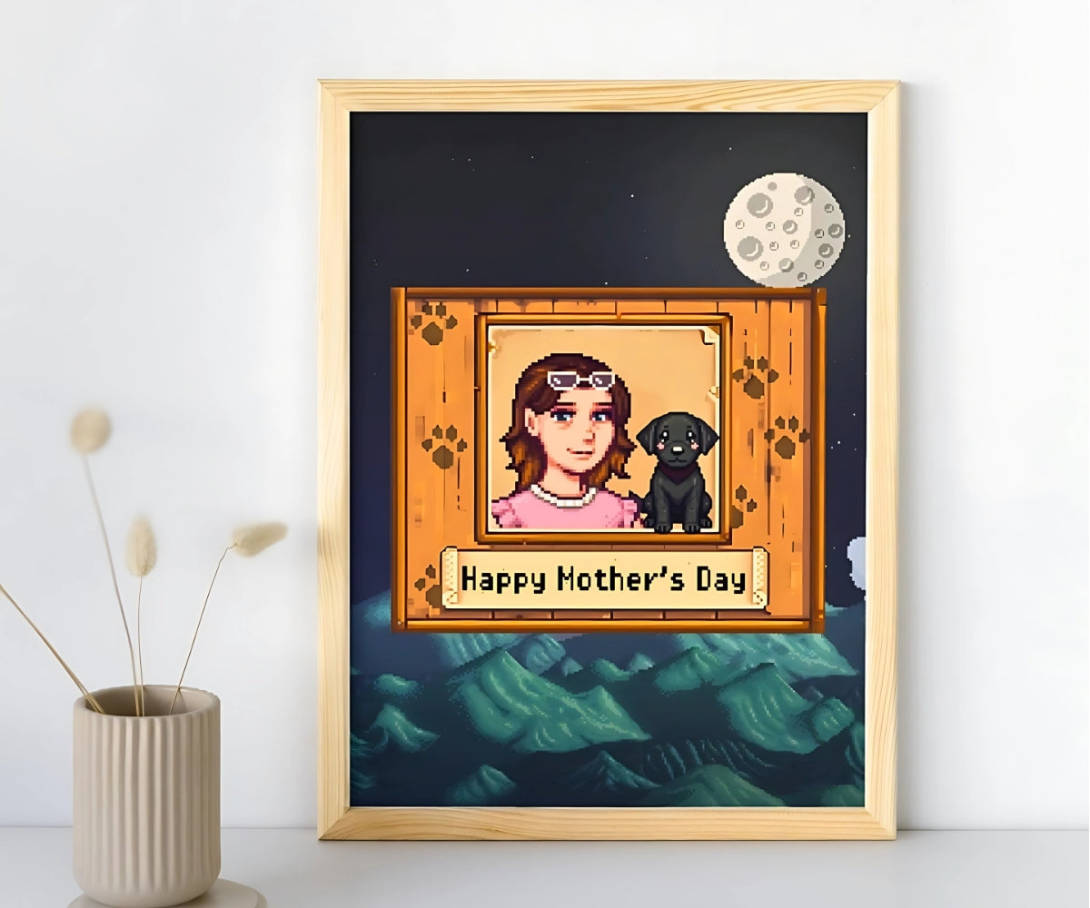 A Heartwarming Stardew Valley Portrait for Mother's Day