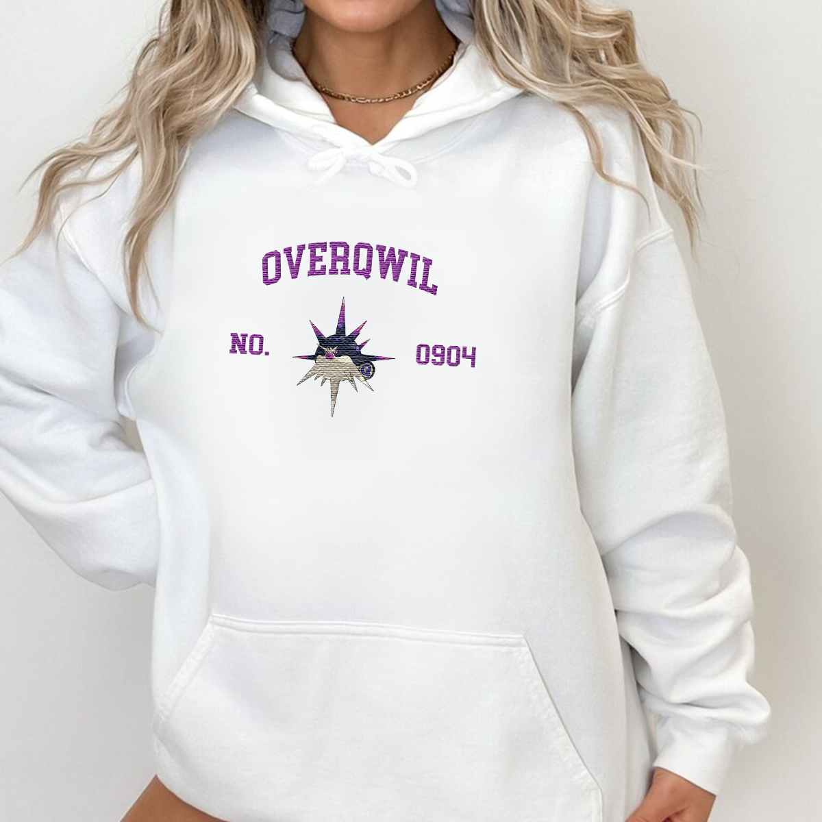 Overqwil Anime-Themed Embroidered T-Shirt,Crewneck,Hoodie-Trendy Versatile and a Thoughtful Gift for Friends