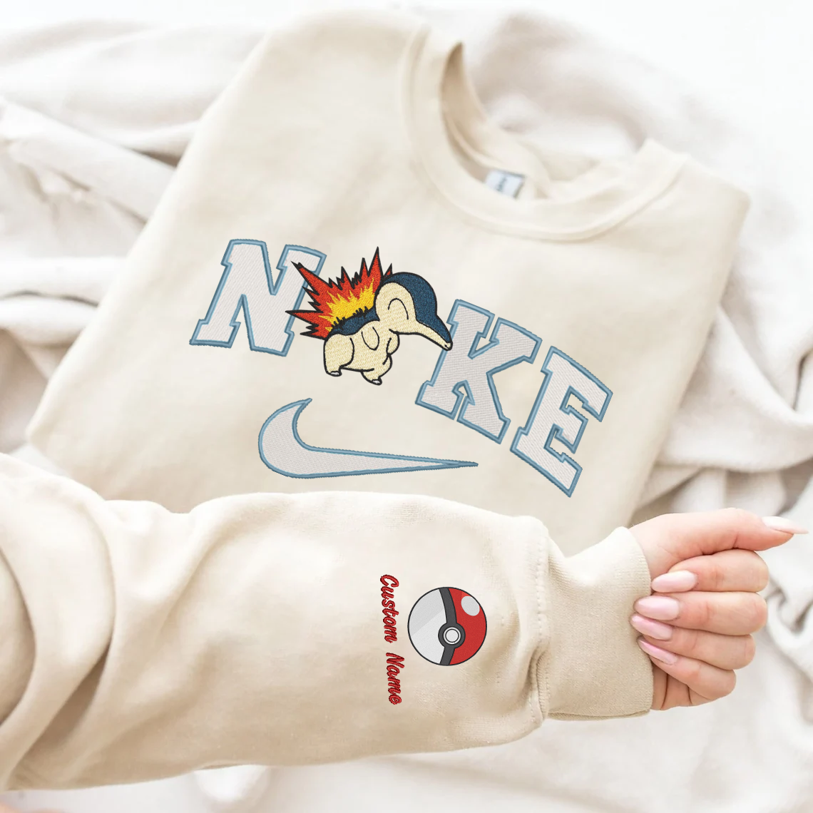 Anime Nike Embroidered Custom T-Shirt Hoodie Crewneck Sweatshirt,Hoodie.Perfect Gift For Anime Lovers.
