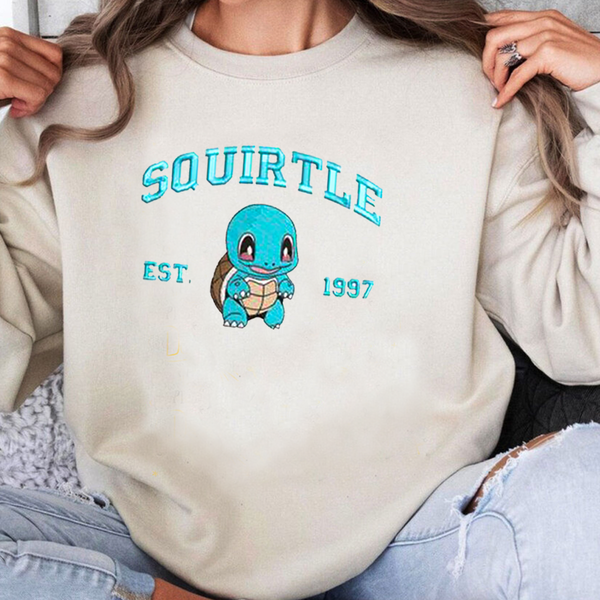 Anime Characters Embroidered T-Shirt ,Crewneck Sweatshirt,Hoodie,Personal Anime Gift Hoodie,Perfect Gift For Anime Lovers.