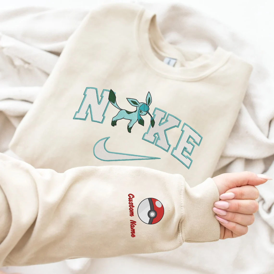 Anime Nike Embroidered Custom T-Shirt,Crewneck Sweatshirt,Hoodie.Perfect Gift For Anime Lovers.