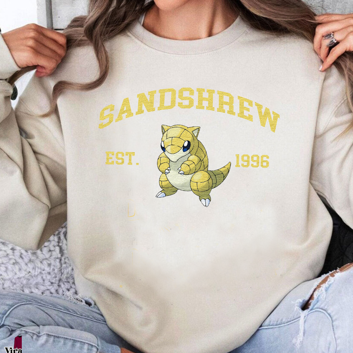 Anime Characters Embroidered Crewneck Sweatshirt,Hoodie,Personal Anime Gift Hoodie,Perfect Gift For Anime Lovers.