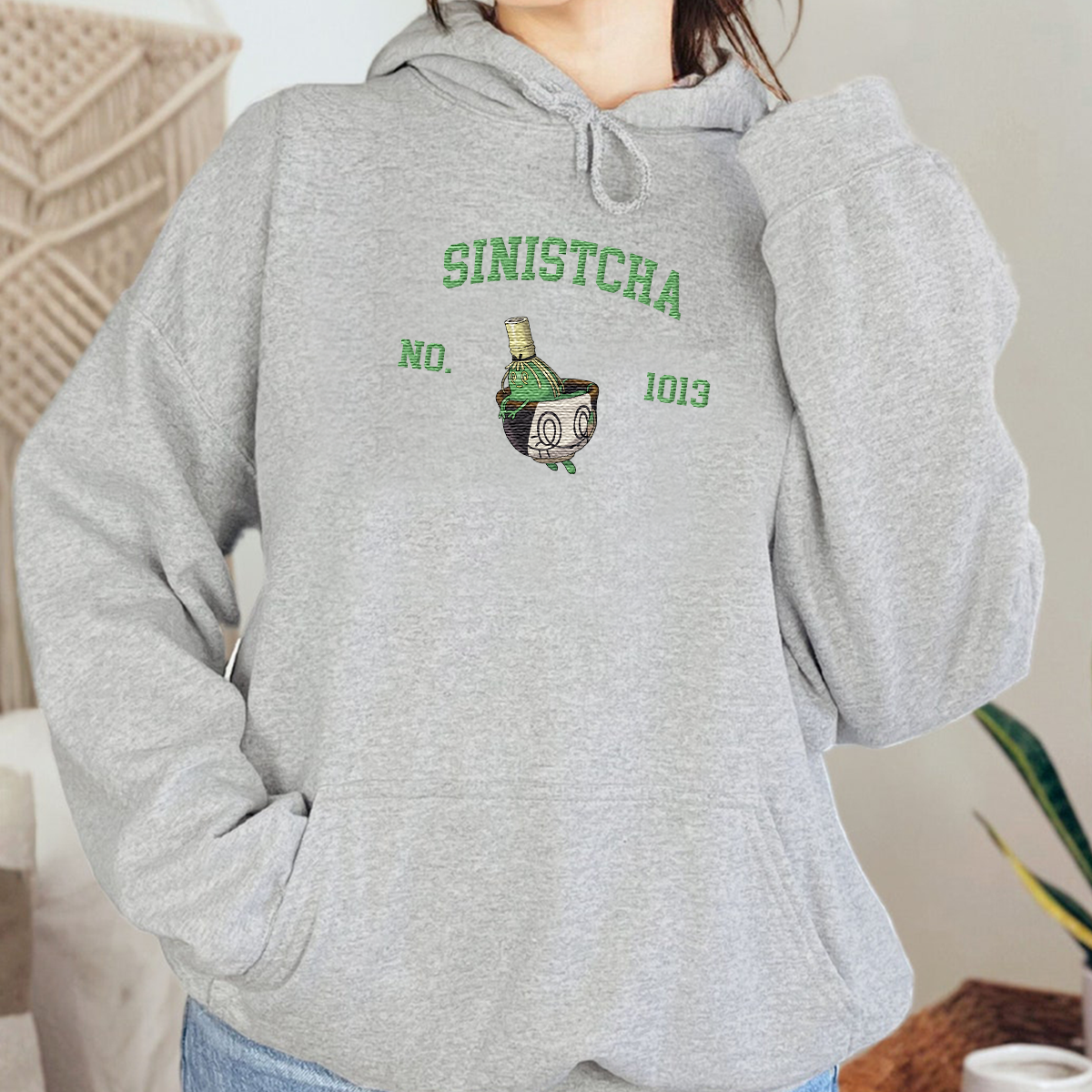 Sinistcha Adorable Anime-Themed Embroidered T-Shirt,Crewneck,Hoodie-Trendy Versatile and a Thoughtful Gift for Friends