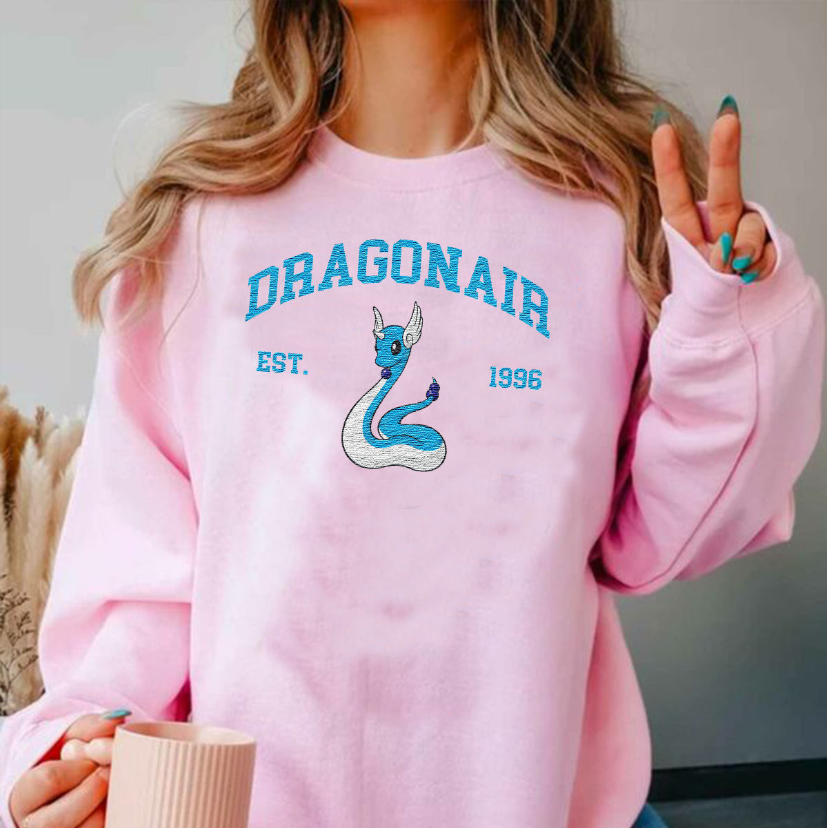 Anime Characters Embroidered Crewneck Sweatshirt,Hoodie,Personal Anime Gift Hoodie,Perfect Gift For Anime Lovers.