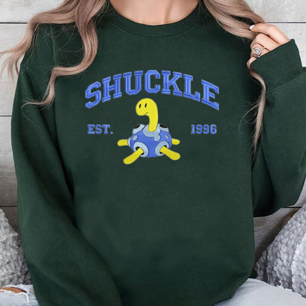 Anime Characters Embroidered Crewneck Sweatshirt,Hoodie,Personal Anime Gift Hoodie,Perfect Gift For Anime Lovers.