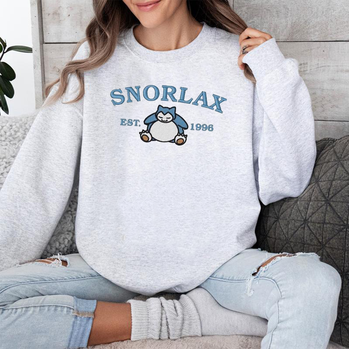 Anime Characters Embroidered Crewneck Sweatshirt,Hoodie,Personal Anime Gift Hoodie,Perfect Gift For Anime Lovers.