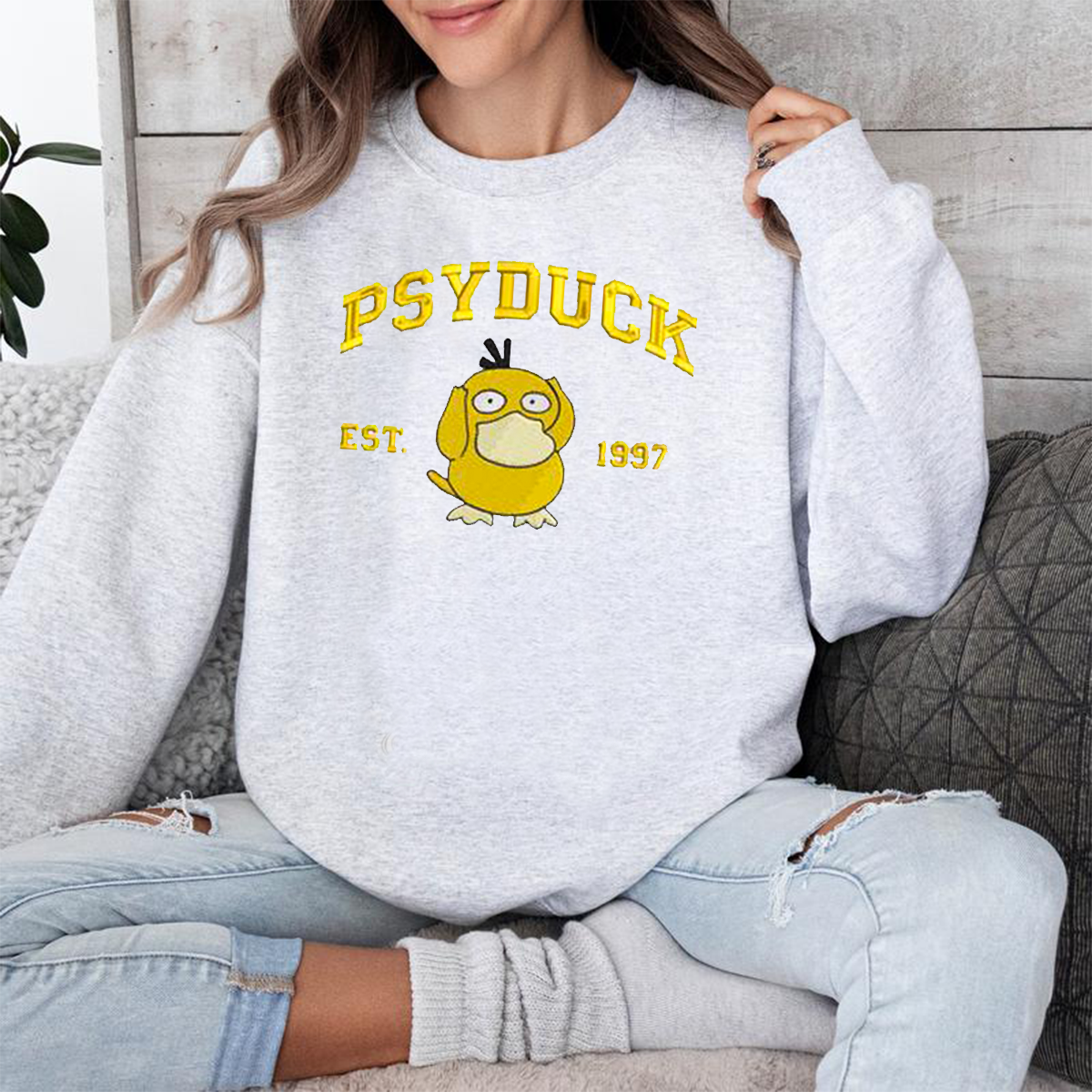 Anime Characters Embroidered T-Shirt ,Crewneck Sweatshirt,Hoodie,Personal Anime Gift Hoodie,Perfect Gift For Anime Lovers.