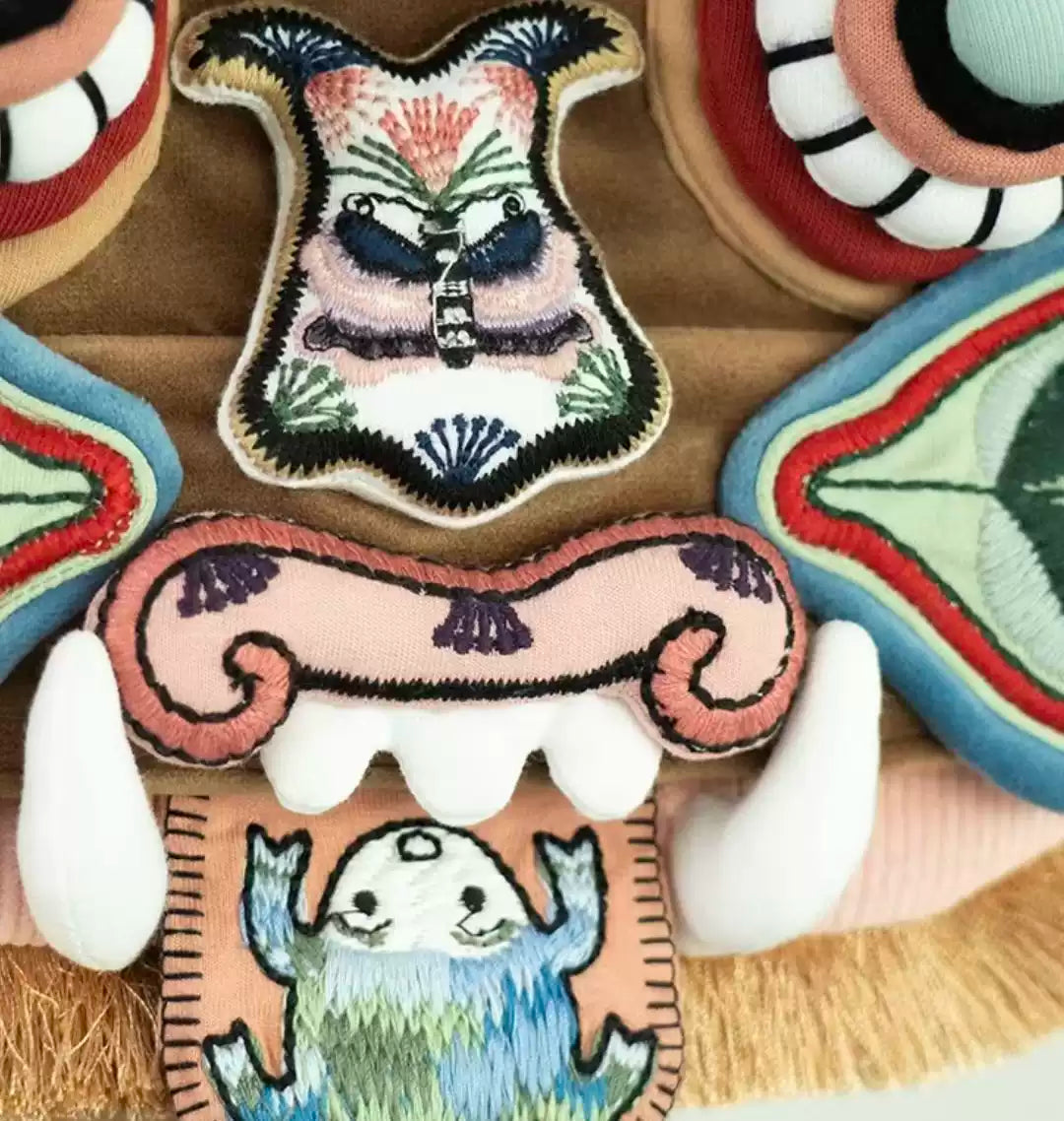 Presale🔥Elon Musk Son Inspired Chinese Intangible Cultural Heritage Handmade Embroidered Tiger Head Bag