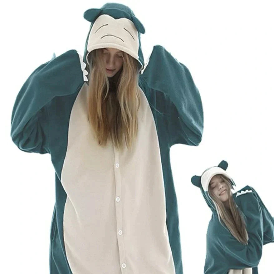 Snolax Anime Anime Characters Funny Pajamas.Perfect Gift For Anime Lovers.