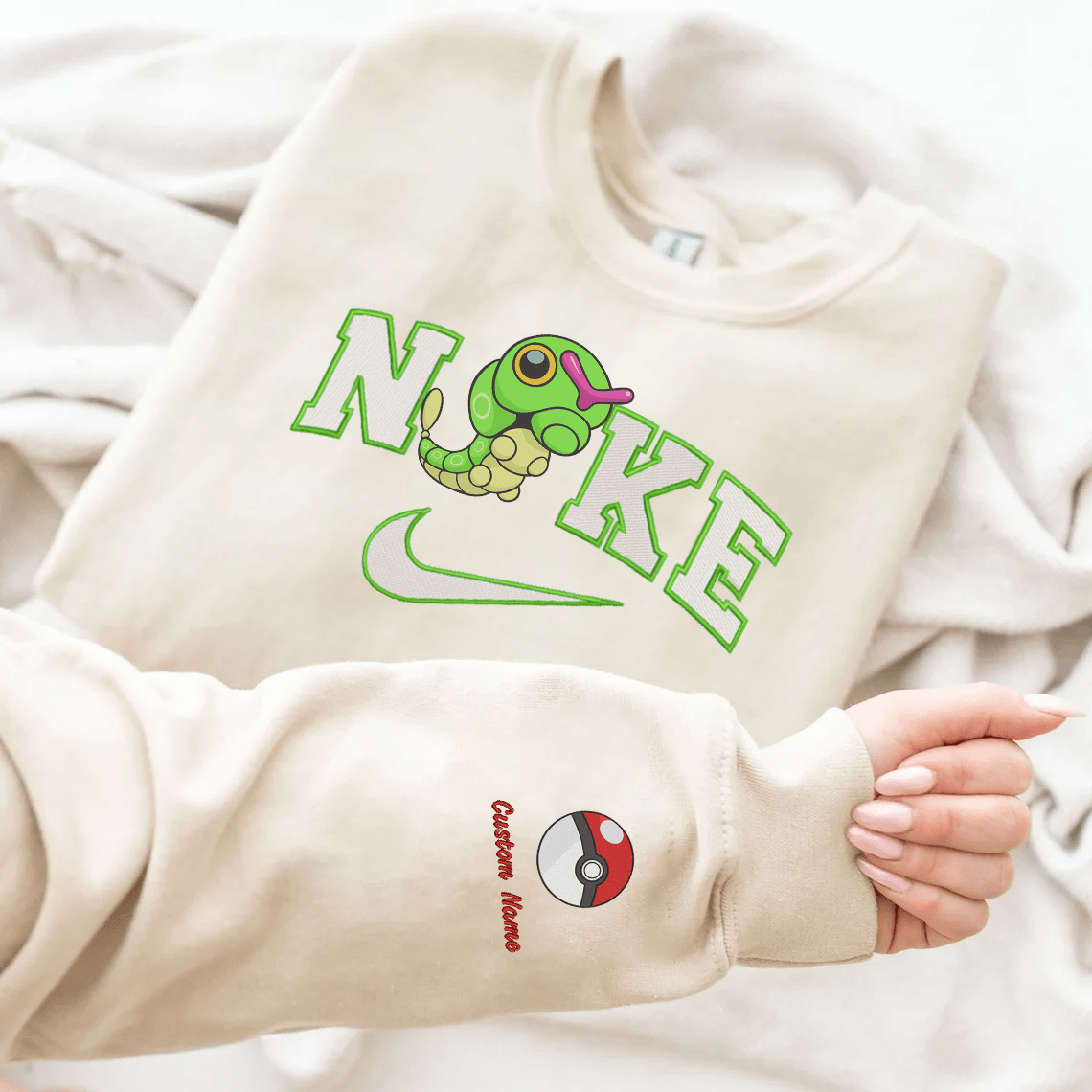 Anime Nike Embroidered Custom T-Shirt,Crewneck Sweatshirt,Hoodie.Perfect Gift For Anime Lovers.
