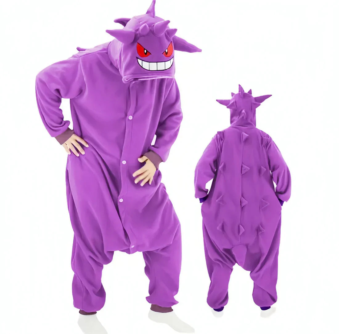 Gengar Anime Anime Characters Funny Pajamas.Perfect Gift For Anime Lovers.