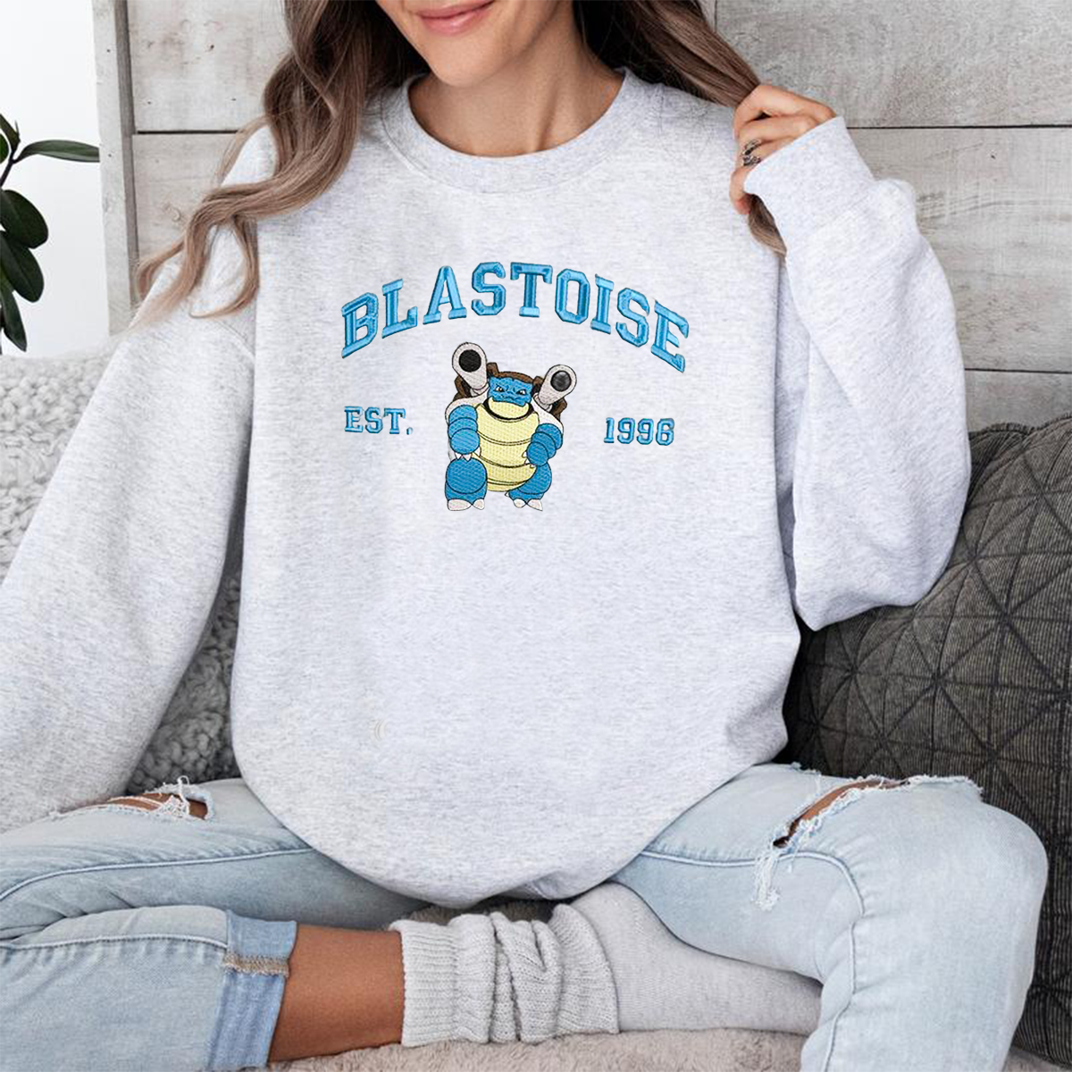 Anime Adorable Creatures Exquisite Embroidered T-Shirt ,Crewneck Sweatshirt,Hoodie,Personal Anime Gift Hoodie,Perfect Gift For Anime Lovers.