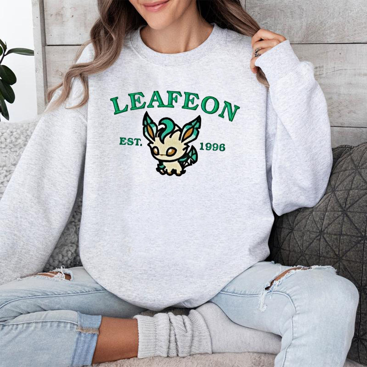 Anime Characters Embroidered Crewneck Sweatshirt,Hoodie,Personal Anime Gift Hoodie,Perfect Gift For Anime Lovers.