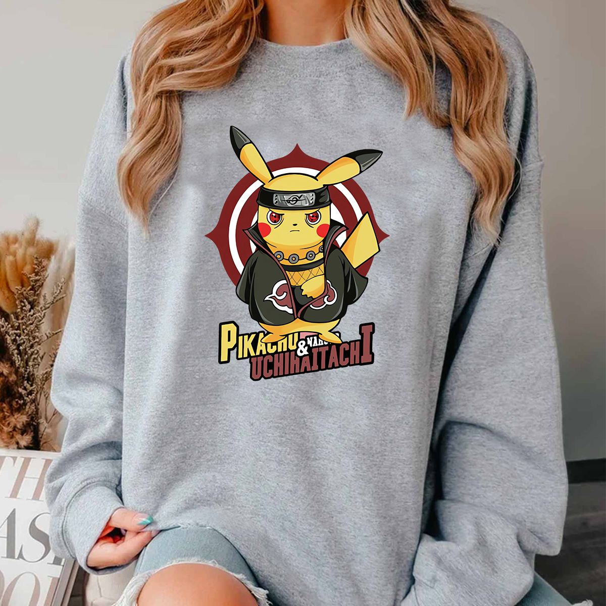 Custom Naruto Uchiha Itachi Anime Unisex T-Shirt ,Crewneck,Hoodie