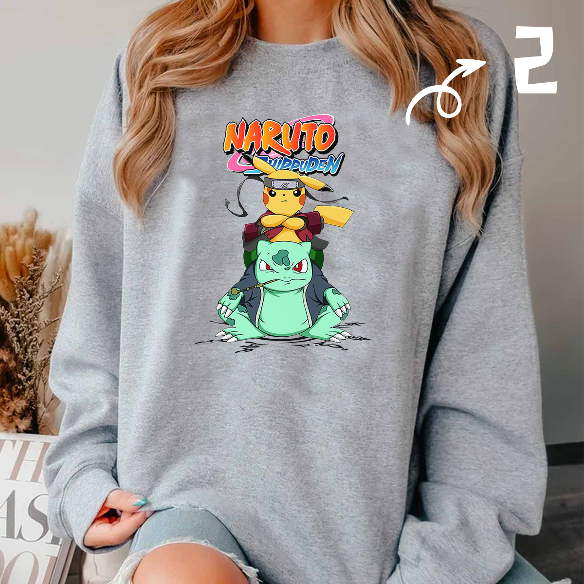 Naruto Shippuden Collaboration Cool AnimeUnisex T-Shirt ,Crewneck,Hoodie