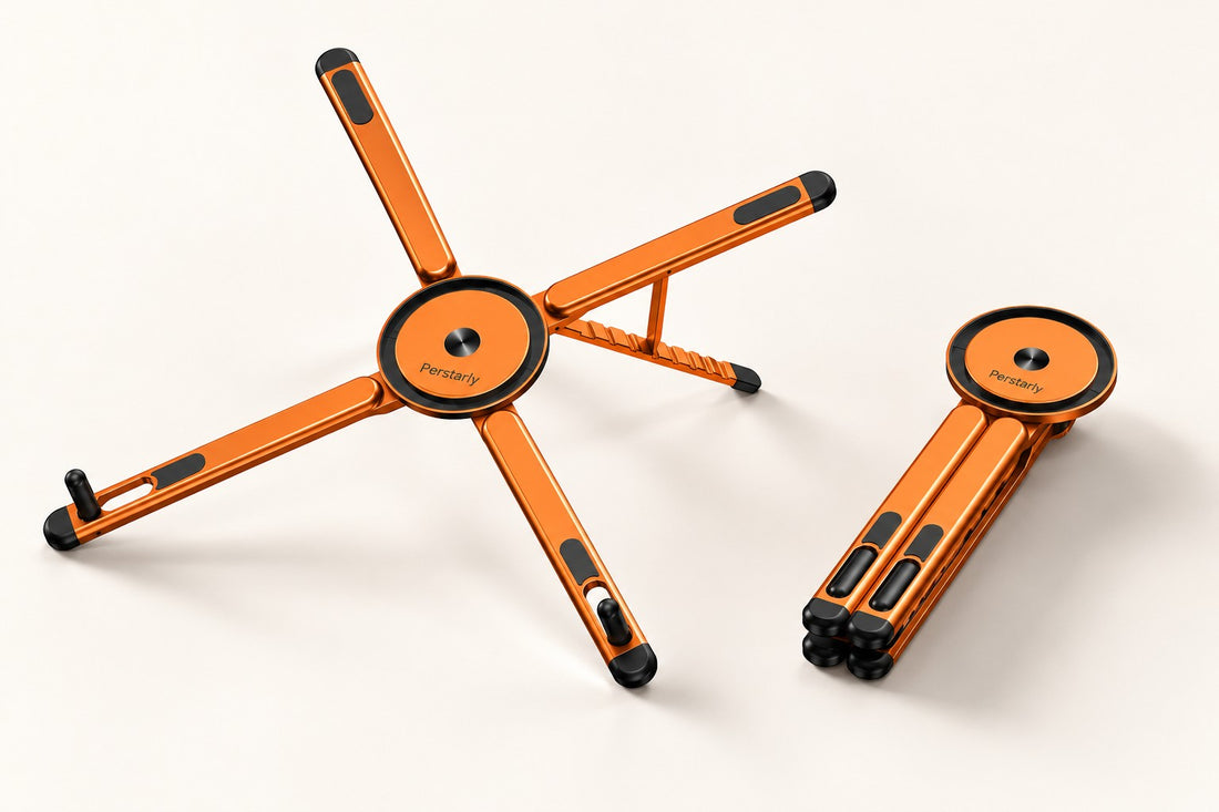MagFold stand folds for carrying
