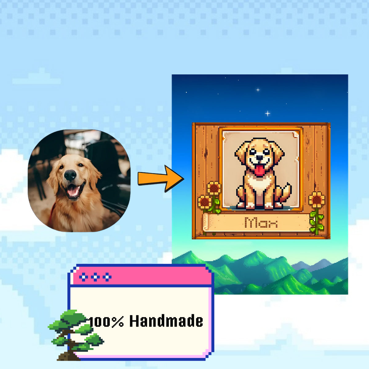 Hand-made Pixel Art for Stardew Valley Fans