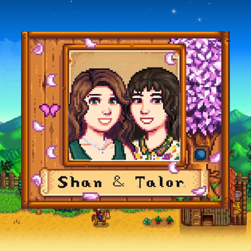 Unique Pixel Art Portraits for Him or Her.100% Handmade Stardew Valley Portraits