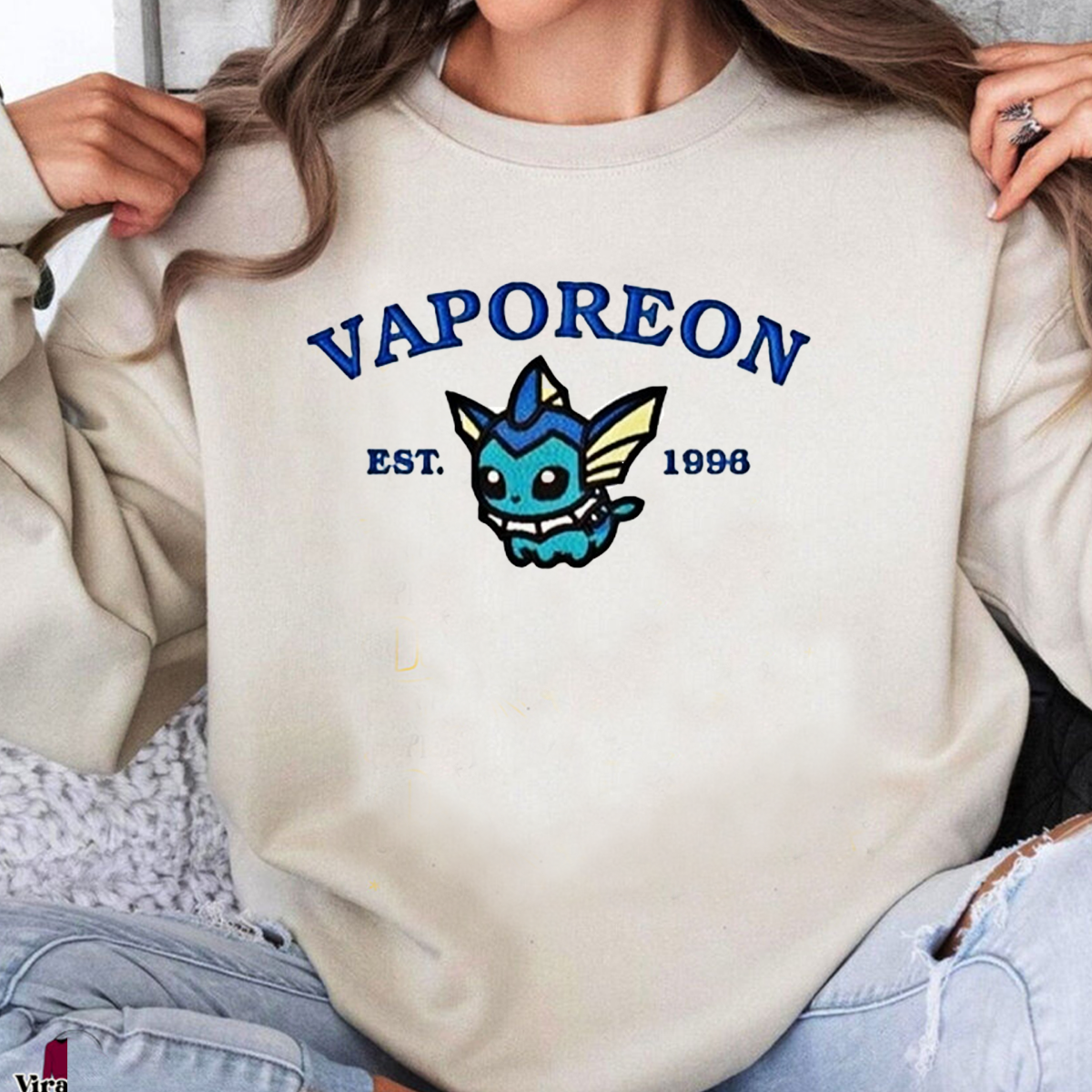 Anime Characters Embroidered Crewneck Sweatshirt,Hoodie,Personal Anime Gift Hoodie,Perfect Gift For Anime Lovers.