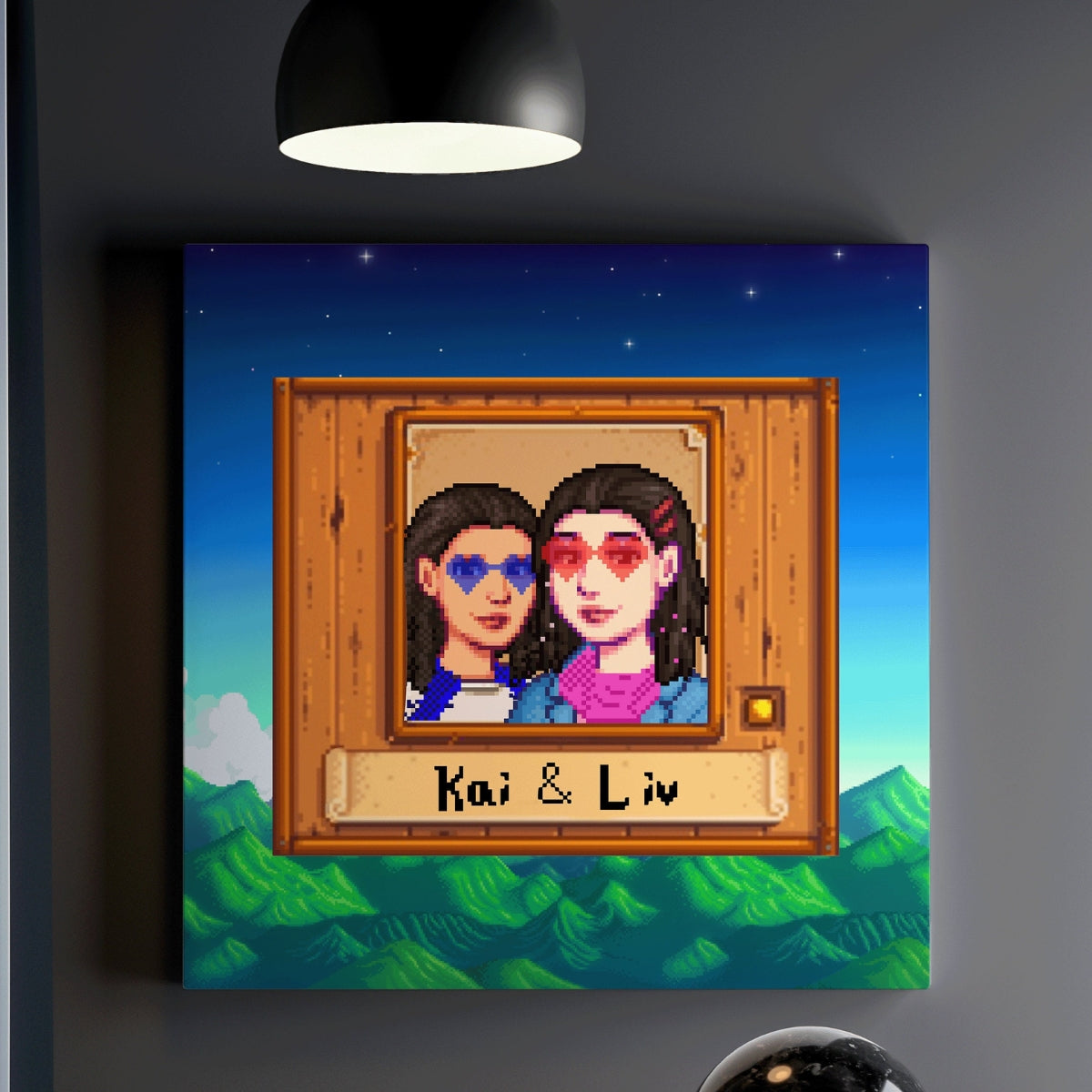 Ritratto personalizzato dell'animale domestico - per i fan di Stardew Valley