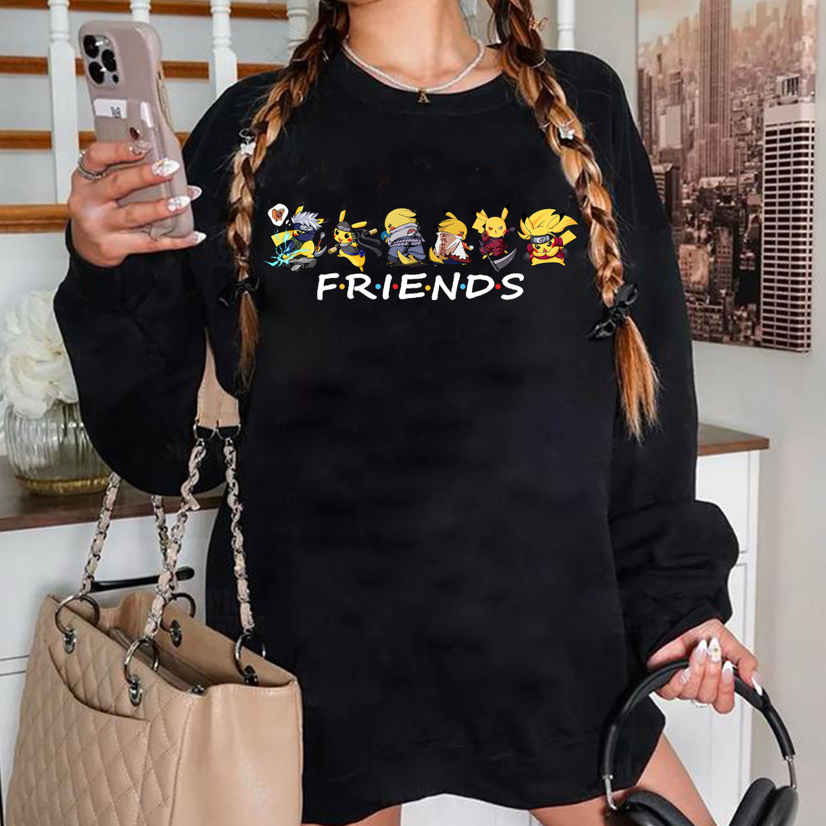Friends Cool Naruto Anime Hoodie,A Perfect Gift For Fans