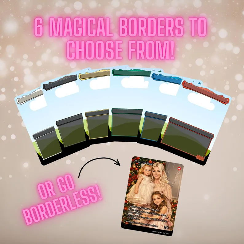 Custom Mother’s Day Magic The Gathering MTG Card – A Gift as Powerful as Mom