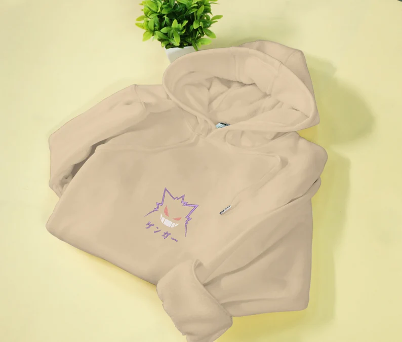 Embroidery Anime Character Crewneck Sweatshirt, Personal Anime Gift Hoodie, 90s Monster Stitched Shirt, Personal Anime Gift Hoodie,Christmas Gift For Anime Lovers.Perfect Gift For Anime Lovers.