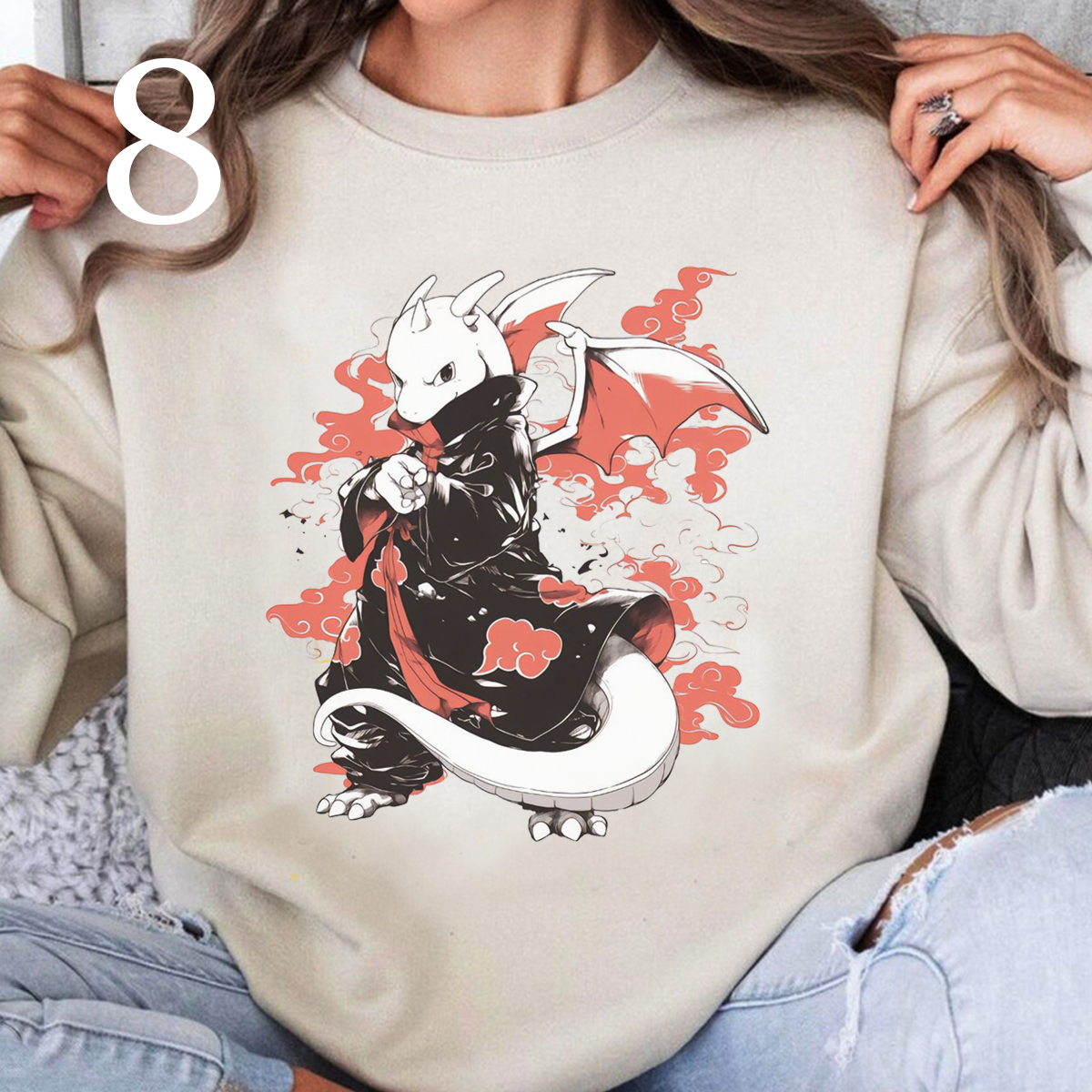 Anime x Naruto Series Cool Little Creature Unisex T-Shirt ,Crewneck,Hoodie