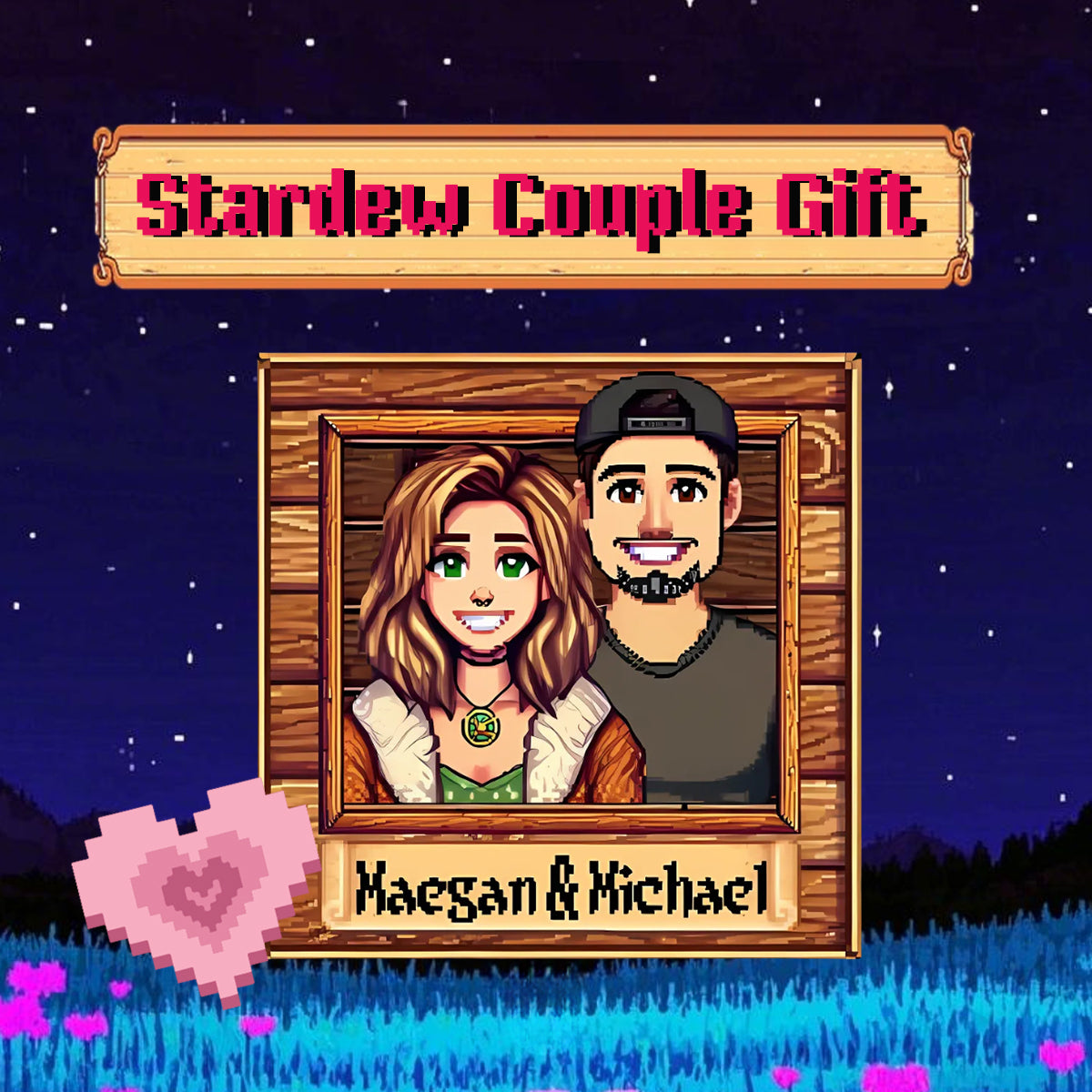 Individuelle Stardew Valley-Porträts – Valentinstagsgeschenk