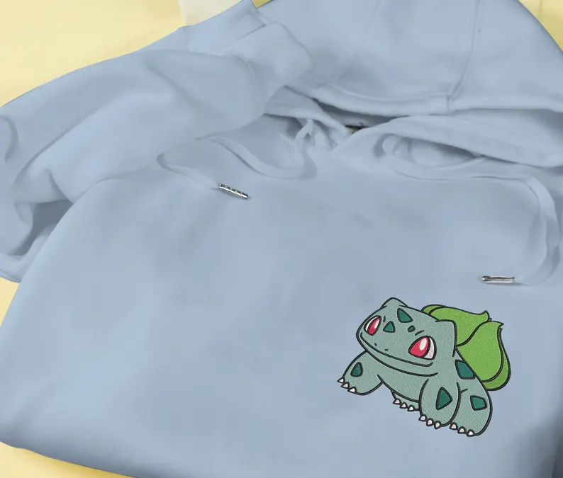 Embroidery Anime Character Crewneck Sweatshirt, Personal Anime Gift Hoodie, 90s Monster Stitched Shirt, Personal Anime Gift Hoodie,Christmas Gift For Anime Lovers.Perfect Gift For Anime Lovers.