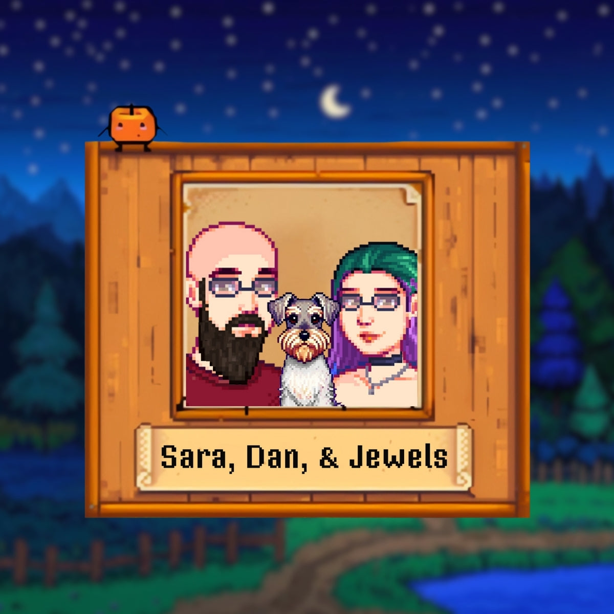 Exklusive handgemalte Pixelgrafiken von Haustieren für Stardew Valley-Fans