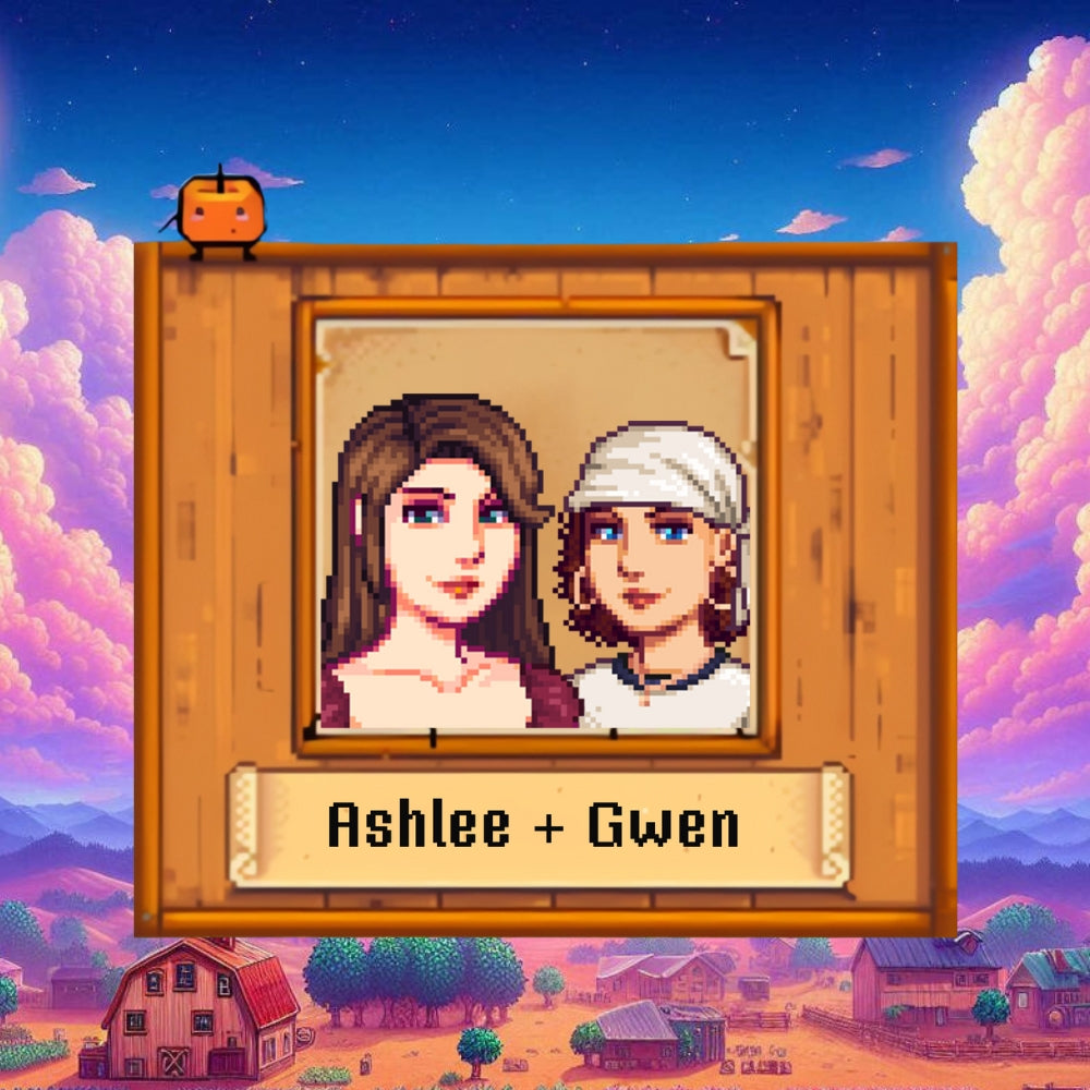 Personalized Pixel Portrait for Valentine's Day or Anniversary