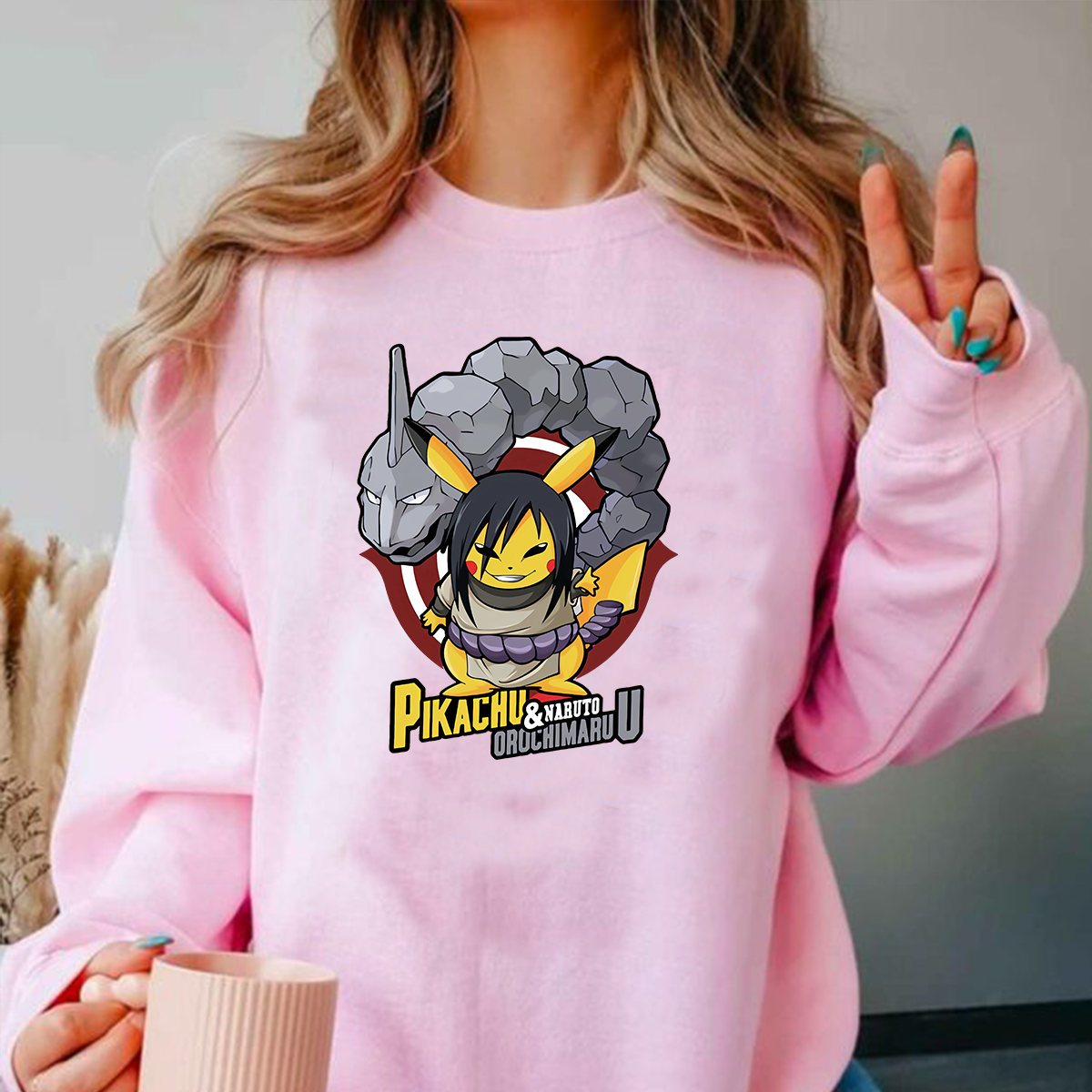 Custom Naruto Orochimaruu Anime Unisex T-Shirt ,Crewneck,Hoodie