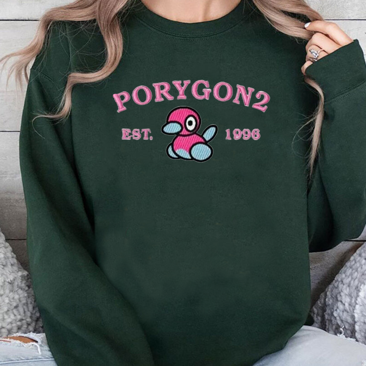 Anime Characters Embroidered Crewneck Sweatshirt,Hoodie For Gift,Personal Anime Gift Hoodie,Perfect Gift For Anime Lovers.